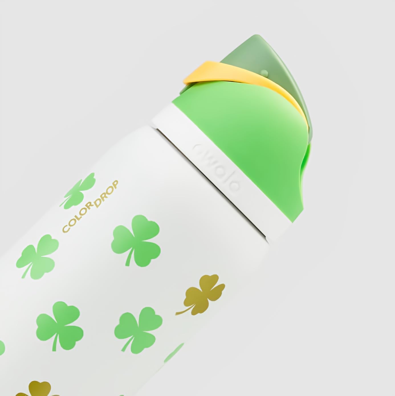 Owala FreeSip, 32 ounces, clover rainbow