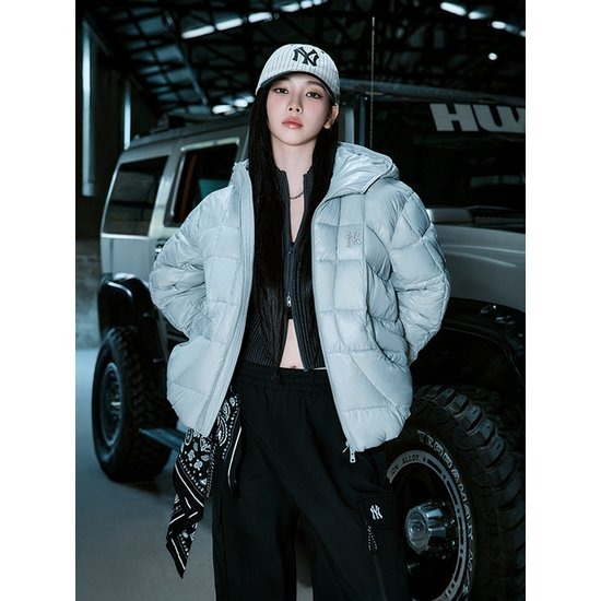 [카리나 PICK][MLB공식] 25FW 경량 커브패딩 