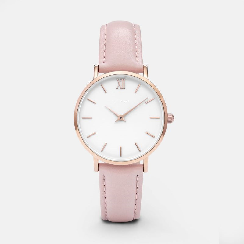 Roman scale simple women's watch