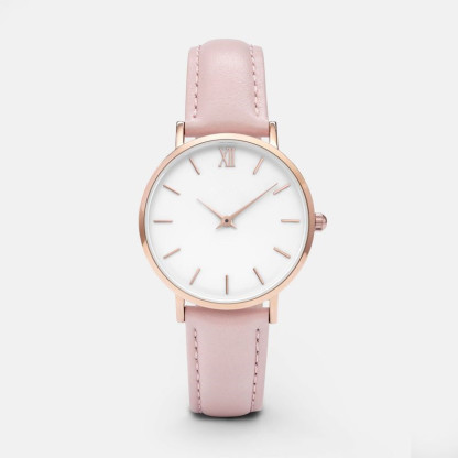 Roman scale simple women's watch