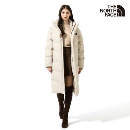 노스페이스 24FW 최신상 알칸 하이브리드 패딩코트 롱패딩(남녀공용)
