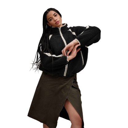 uthtgg® Nikia Crochet uthtggfluff Jacket