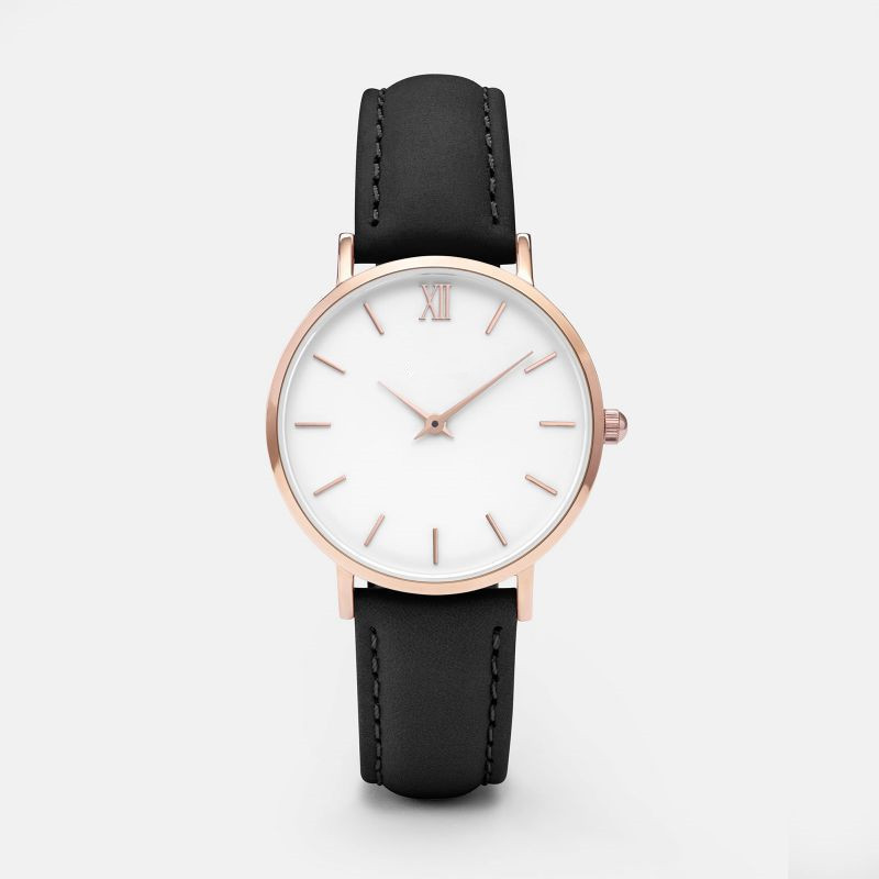 Roman scale simple women's watch