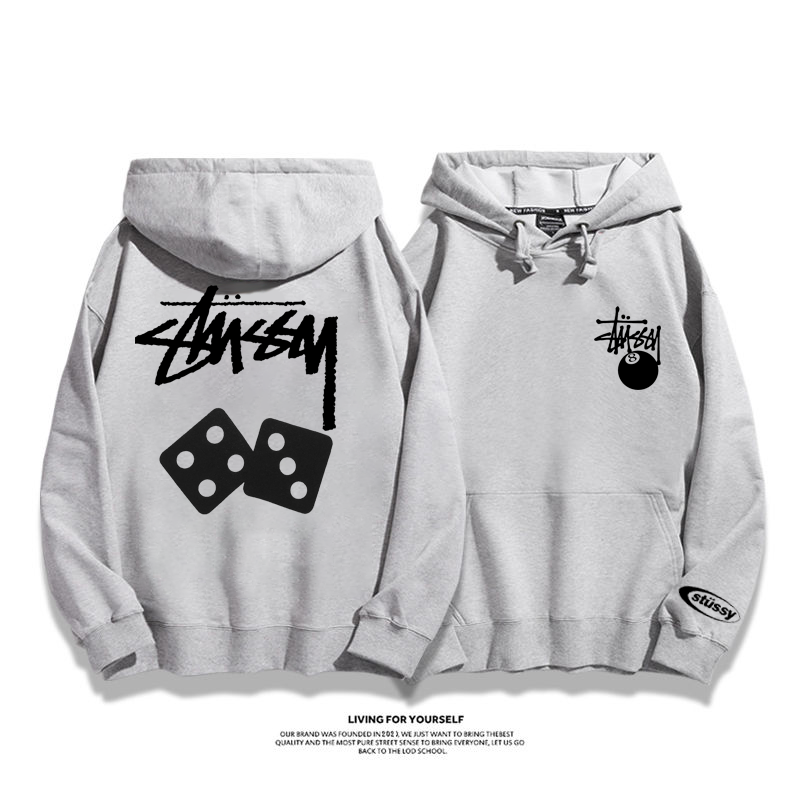 STUthtSSY fashionable dice hoodie