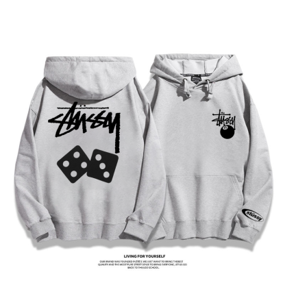 STUthtSSY fashionable dice hoodie
