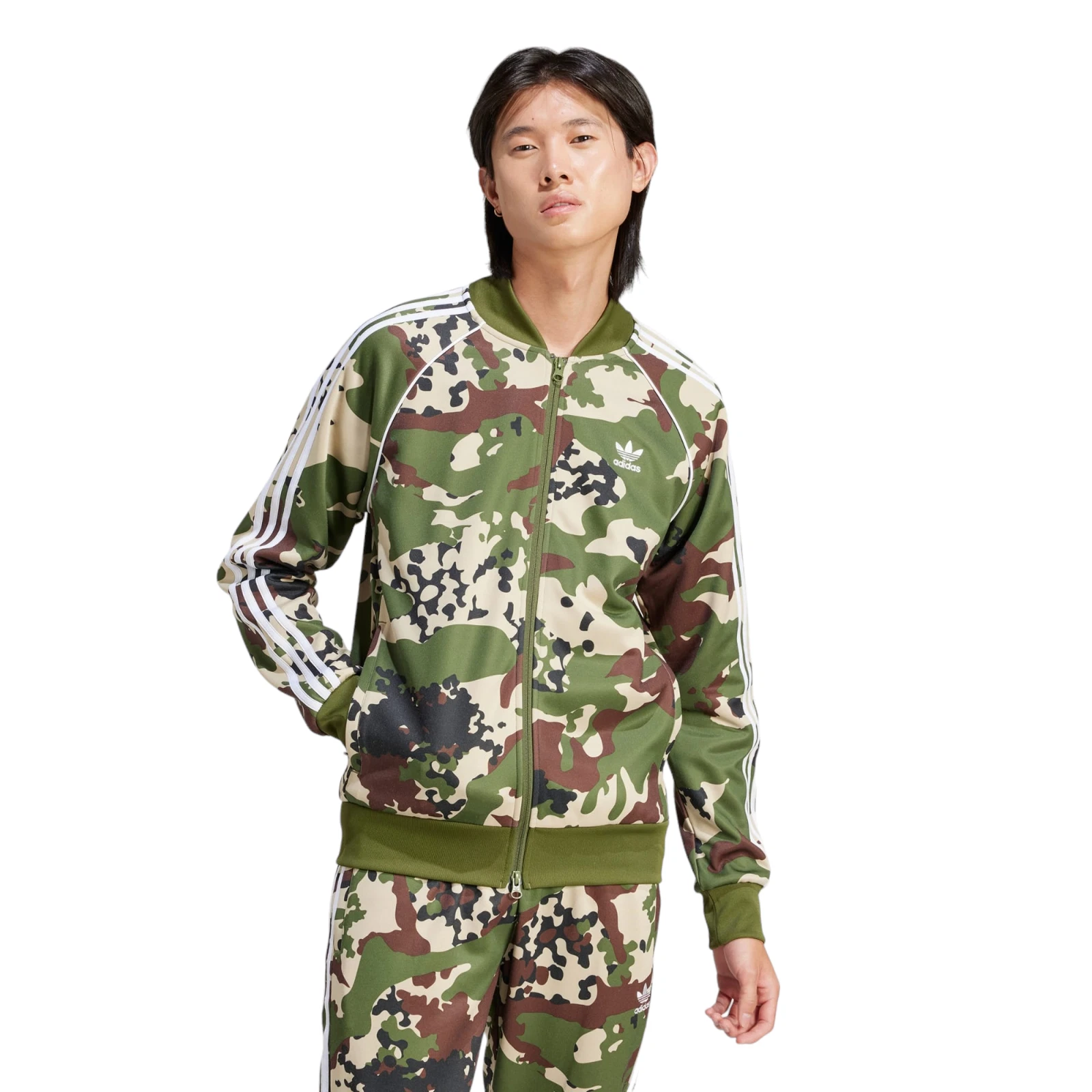 아디다스 오리지널스 카모플라주 SSTR 슈퍼스타 재킷 및 팬츠 트레이닝복