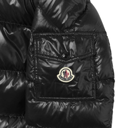 몽클레르 마야 후드 쇼트 다운 자켓 블랙 K2-091-1A53600-68950-999