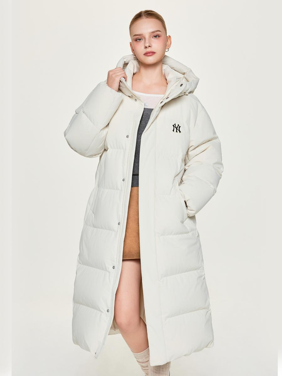 [카리나PICK]커브 롱패딩 뉴욕양키스