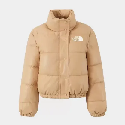 2025 Winter women coat Warm thick leather Parkas femme jacket