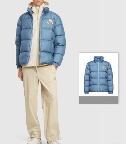 몽클레르 시탈라 쇼트 다운 자켓 블루 – 25FW