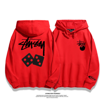 STUthtSSY fashionable dice hoodie