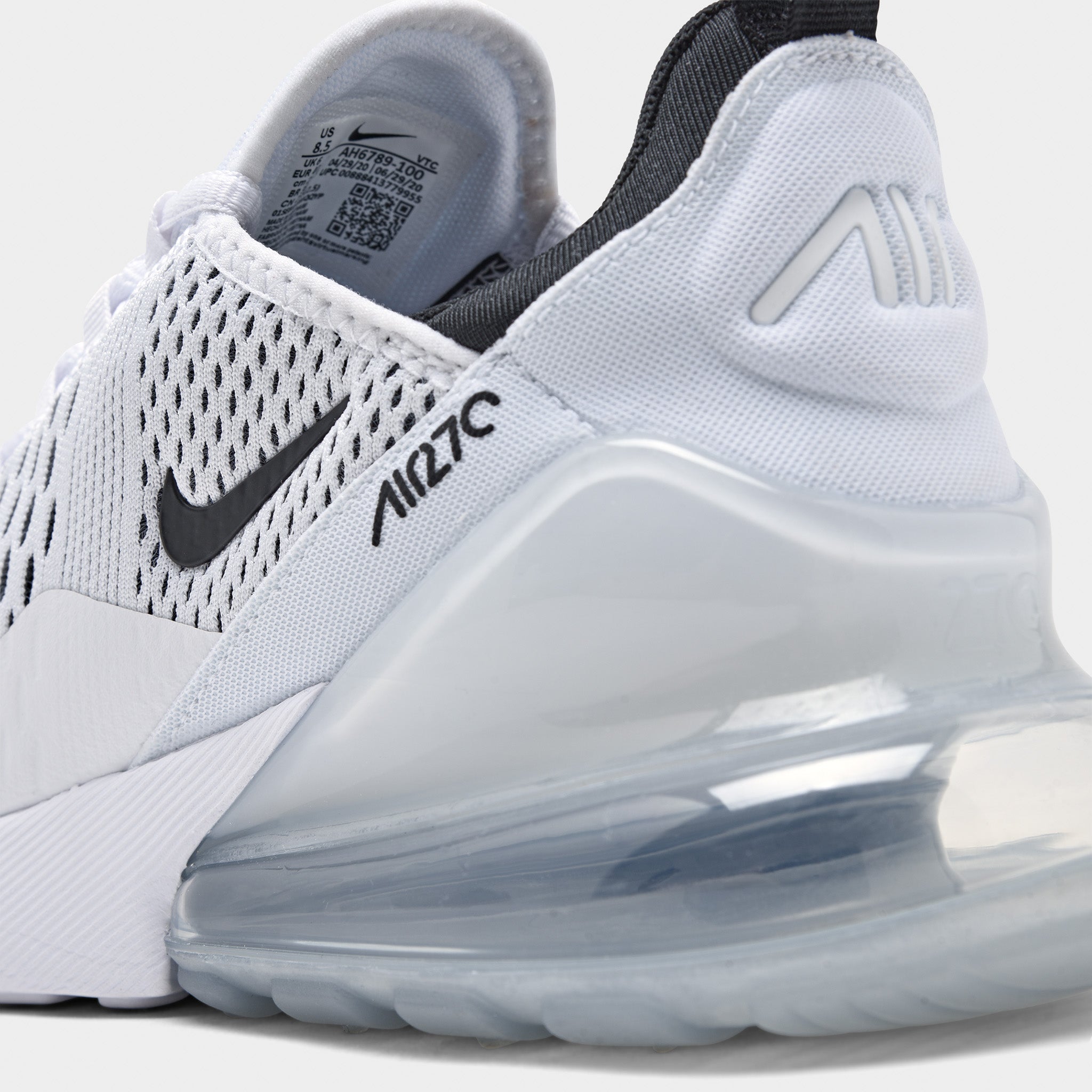 Nithtke Women's Air Max 270 White / Black - White