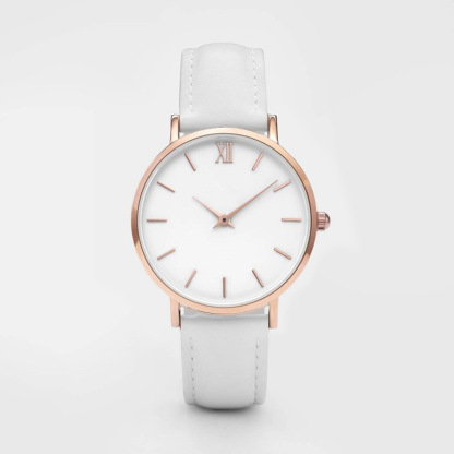 Roman scale simple women's watch