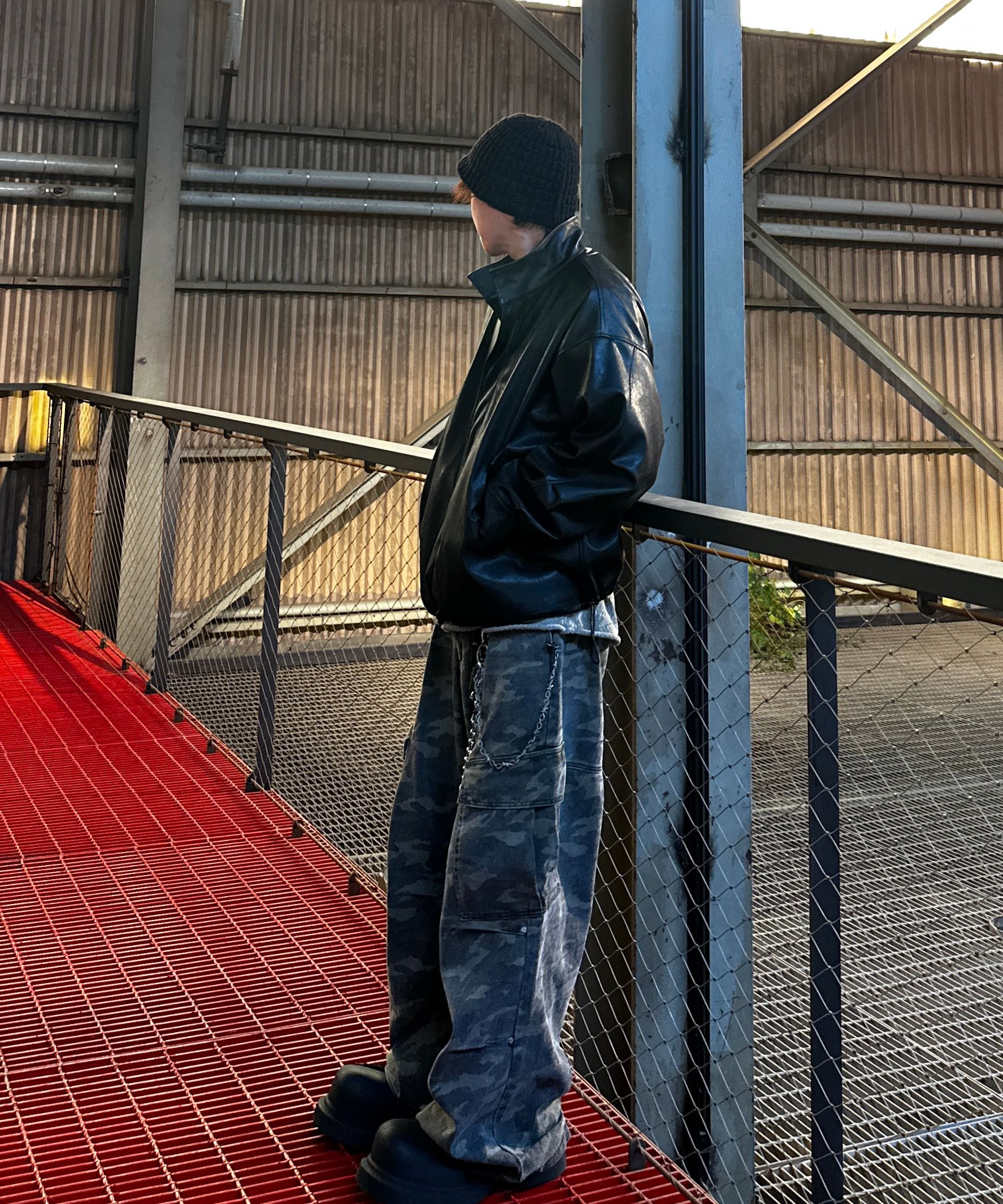 [아네딘 PICK]Side Big Cargo Pants