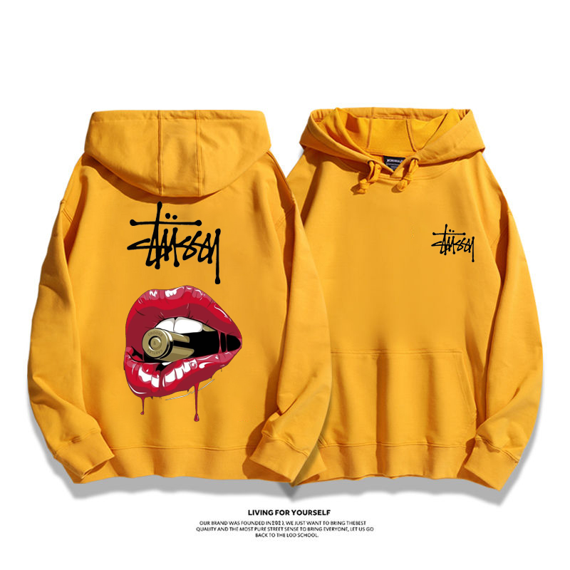 STUthtSSY Bloody Red Lips Hoodie