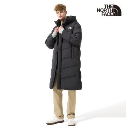 노스페이스 24FW 최신상 알칸 하이브리드 패딩코트 롱패딩(남녀공용)