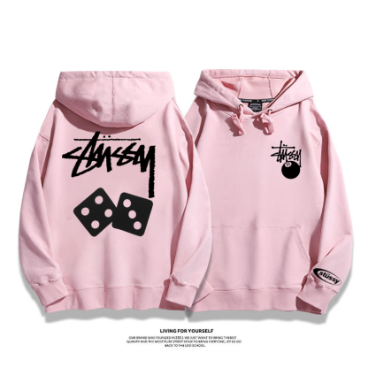 STUthtSSY fashionable dice hoodie