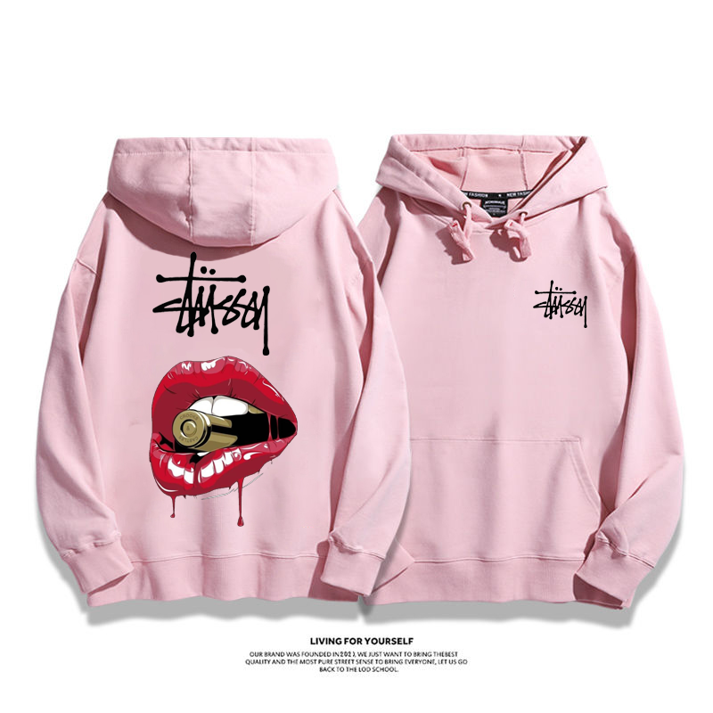 STUthtSSY Bloody Red Lips Hoodie