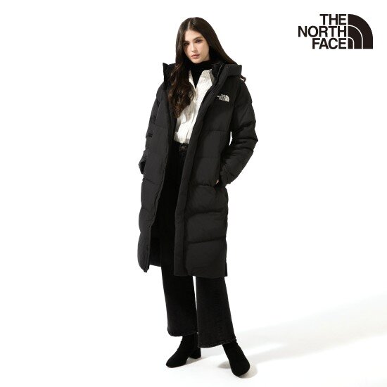 노스페이스 24FW 최신상 알칸 하이브리드 패딩코트 롱패딩(남녀공용)