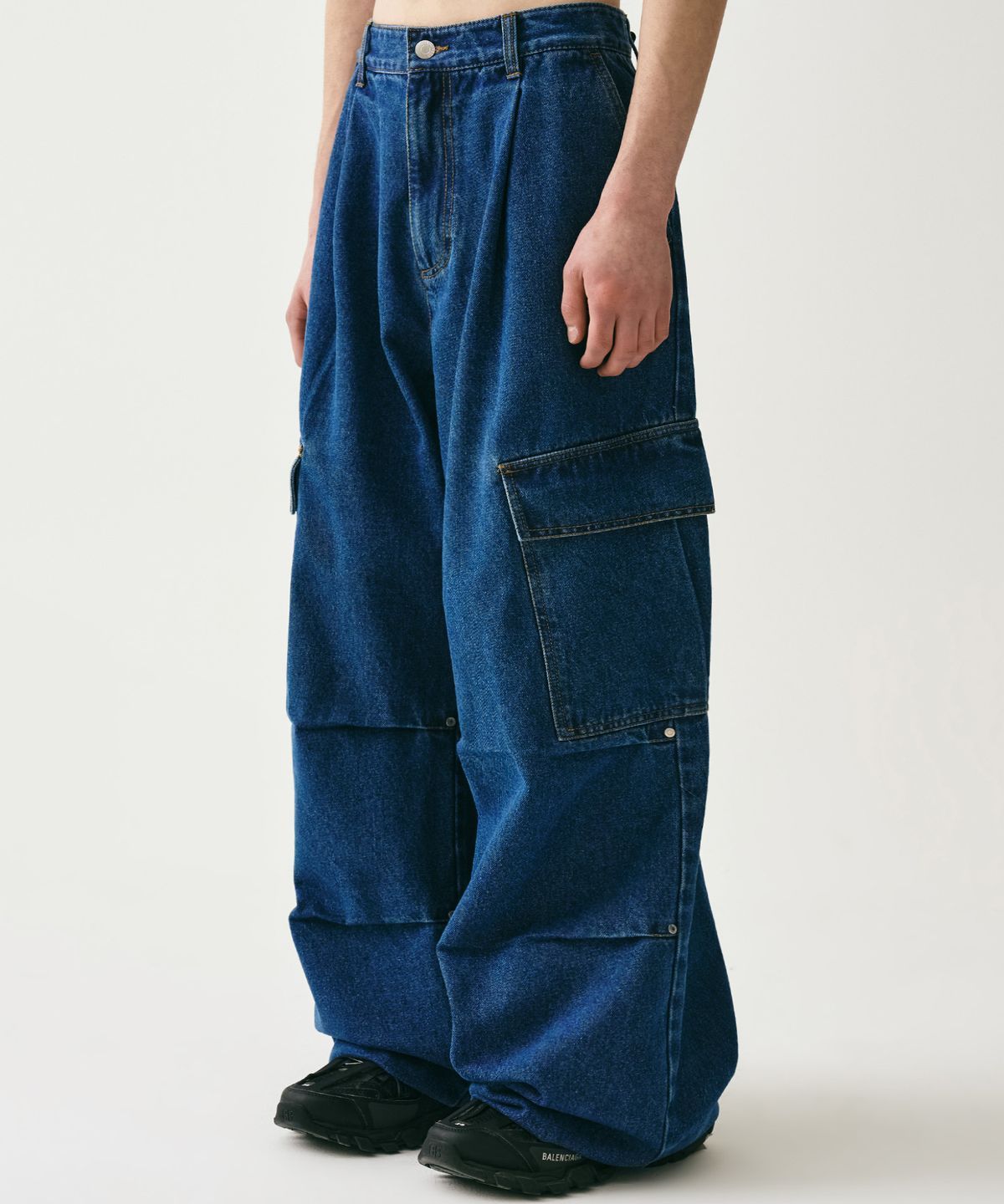 [아네딘 PICK]Side Big Cargo Pants