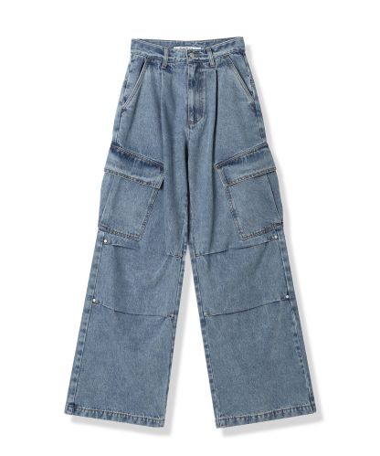 [아네딘 PICK]Side Big Cargo Pants