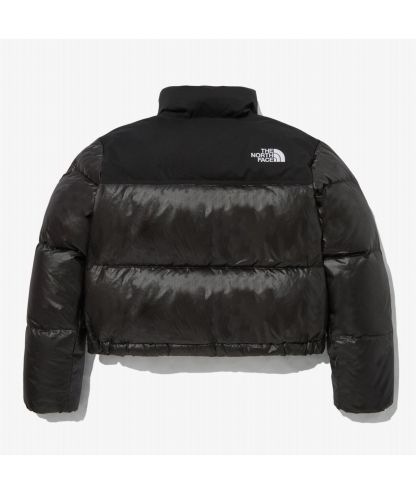 [무료반품]NJ1DQ80J 화이트라벨 여성 노벨티 눕시 RDS 다운 자켓_BLACK