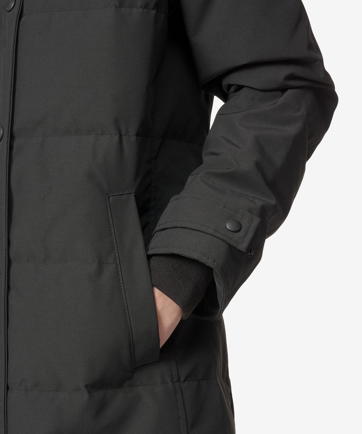 셸번 패딩 - 블랙