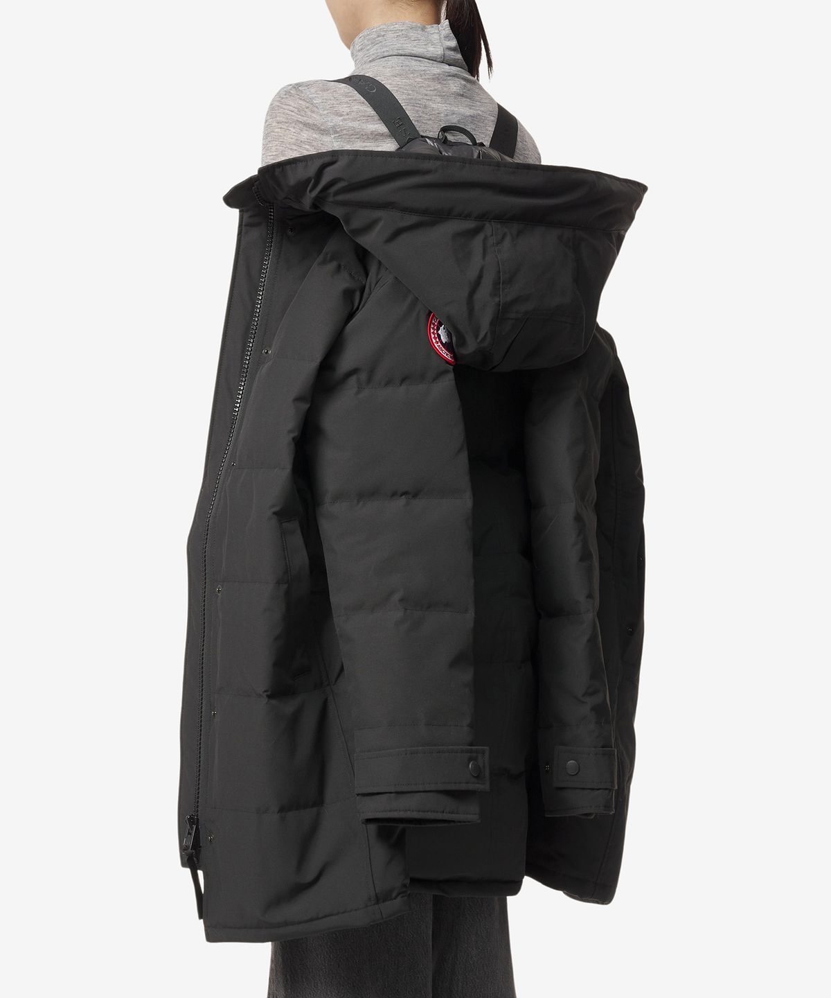 셸번 패딩 - 블랙