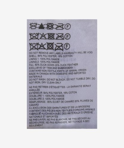 셸번 패딩 - 블랙