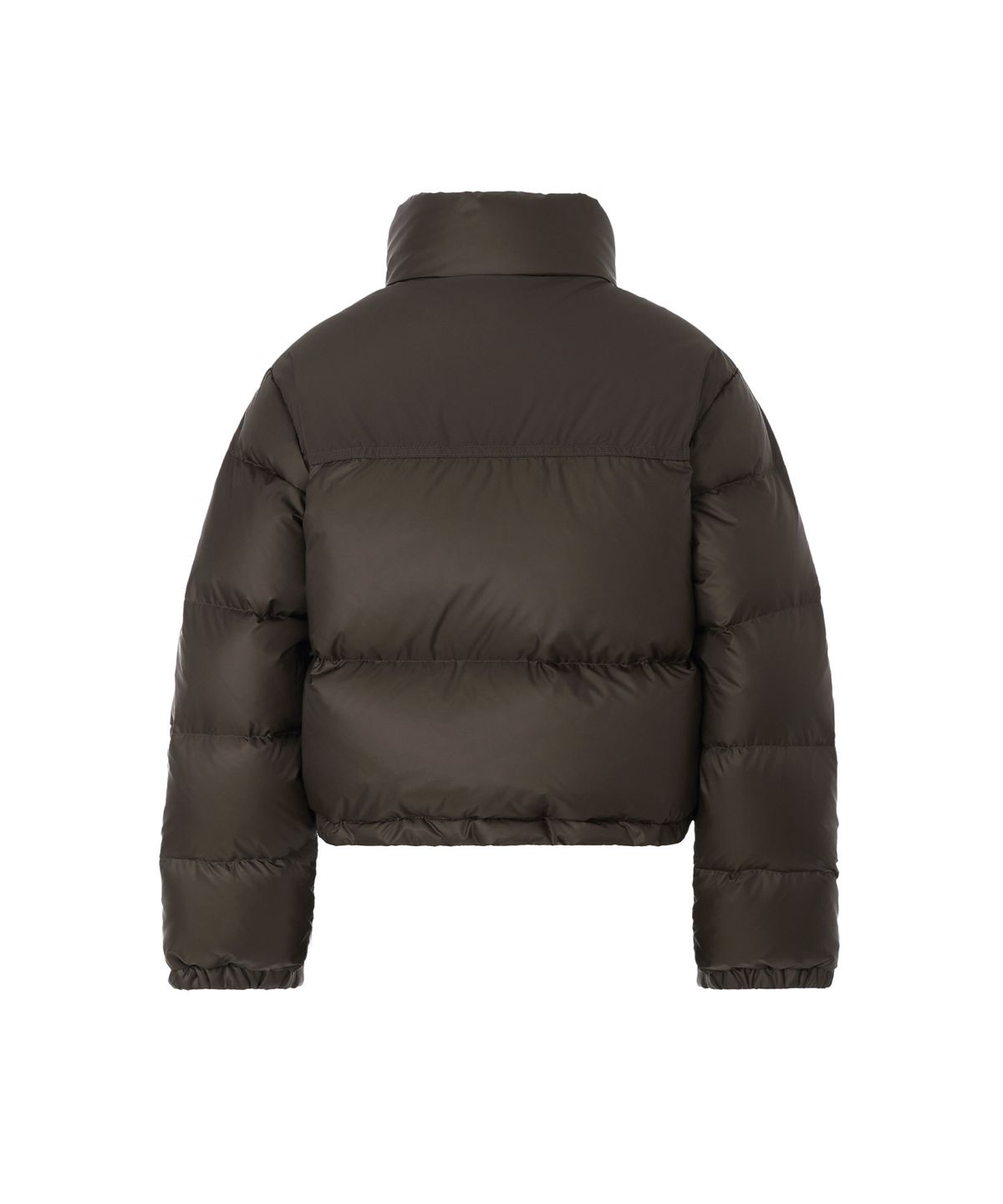 [무료반품]우먼 크롭 숏 다운 브라운