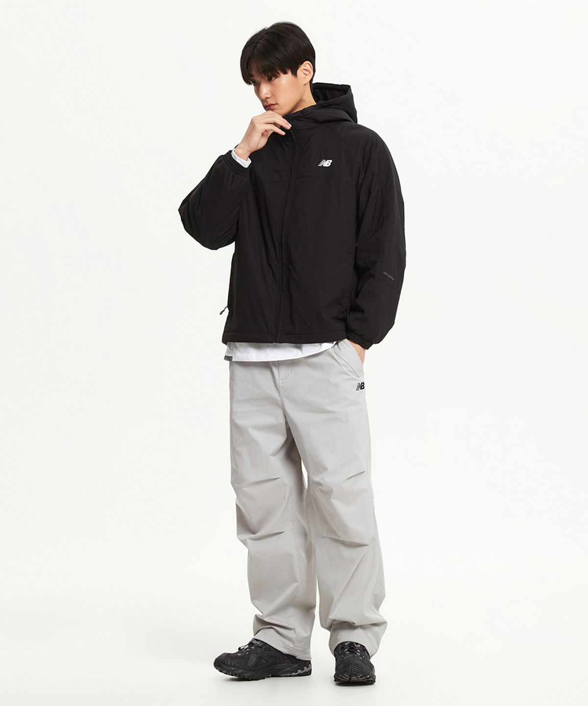 [무료반품] 남여공용 플라잉 라이트 경량 패딩점퍼 (BLACK)