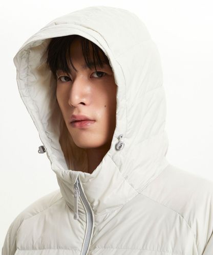 [무료반품] 남여공용 플라잉 PERTEX 경량 후드 다운 (4컬러)