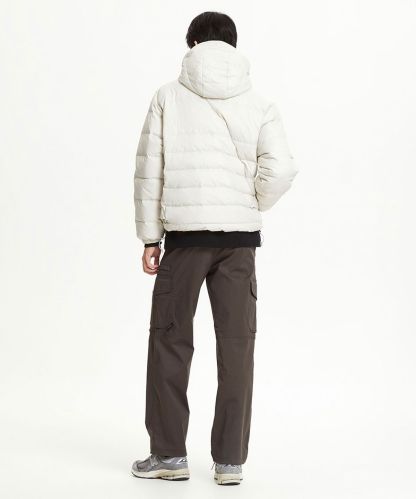 [무료반품] 남여공용 플라잉 PERTEX 경량 후드 다운 (4컬러)