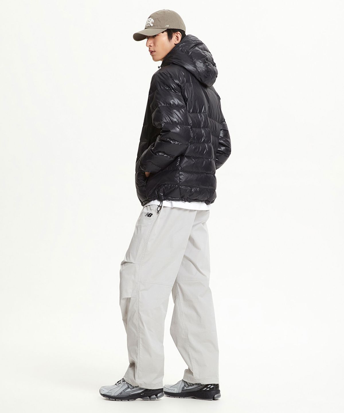 [무료반품] 남여공용 플라잉 PERTEX 경량 후드 다운 (4컬러)