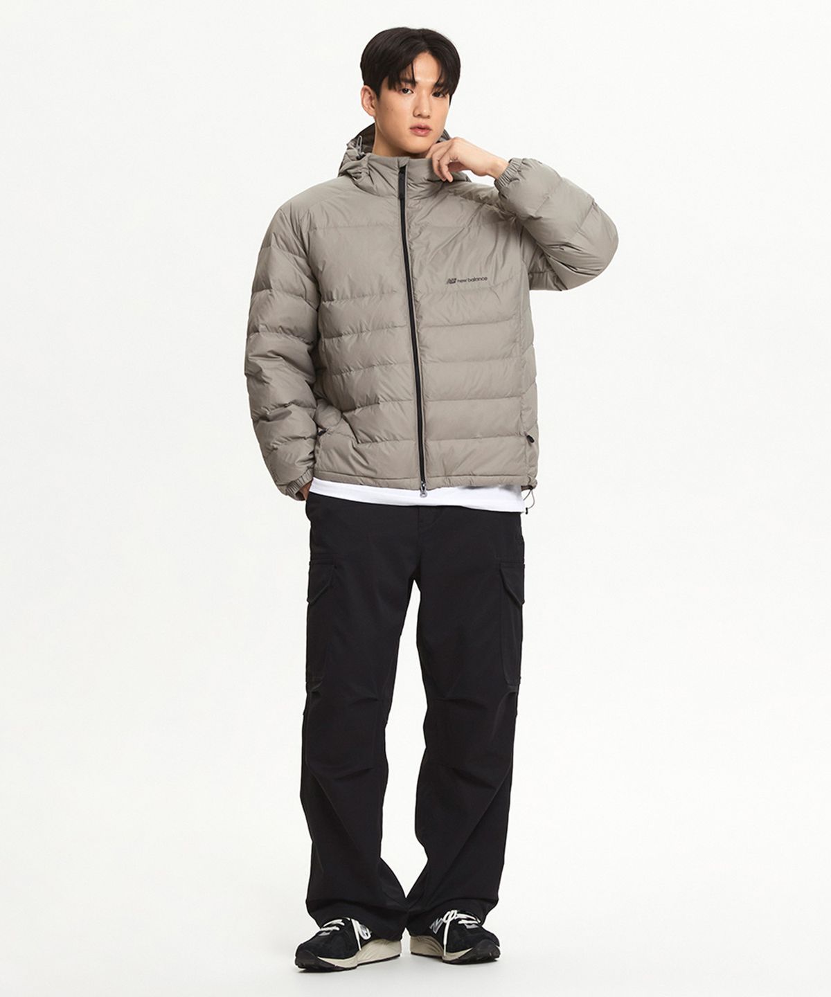 [무료반품] 남여공용 플라잉 PERTEX 경량 후드 다운 (4컬러)