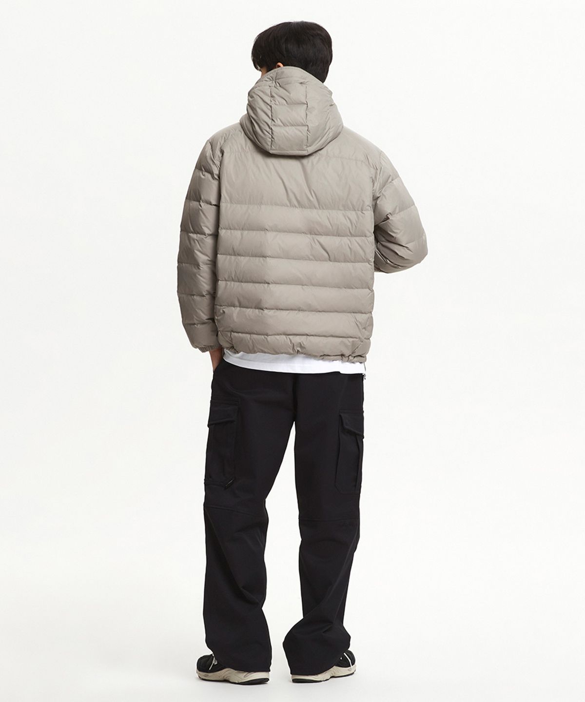 [무료반품] 남여공용 플라잉 PERTEX 경량 후드 다운 (4컬러)