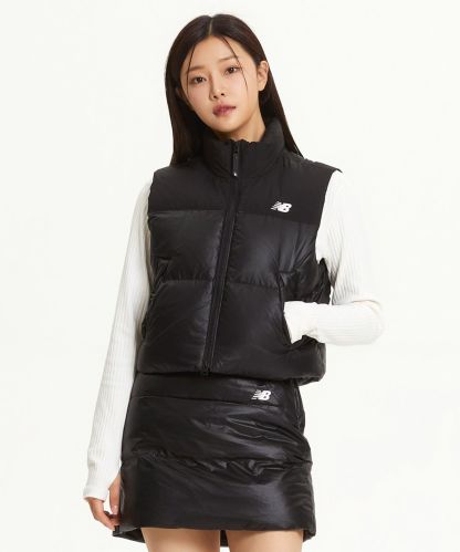 [무료반품]NBNPE4W912 / WOMEN 액티브 플라워 다운 글로시 베스트 (2컬러)