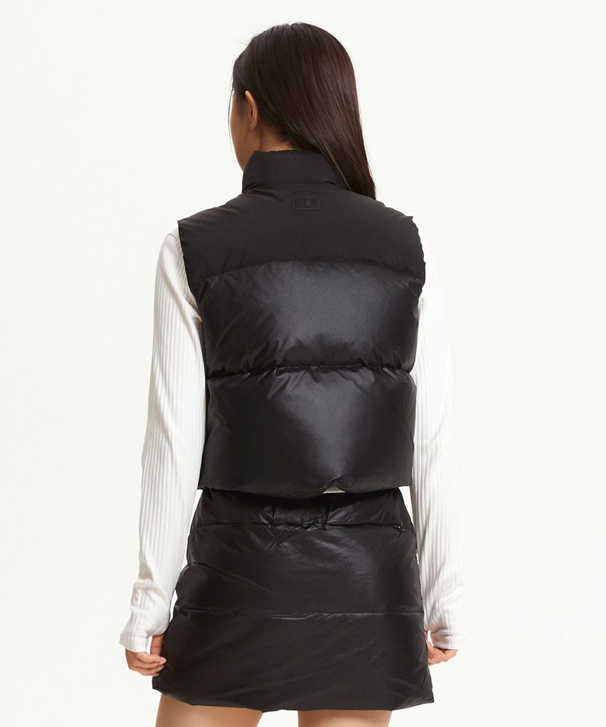 [무료반품]NBNPE4W912 / WOMEN 액티브 플라워 다운 글로시 베스트 (2컬러)