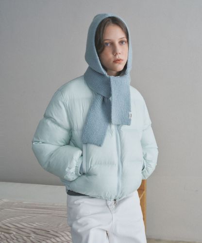 웜 에어리 크롭 푸퍼 패딩_4Color