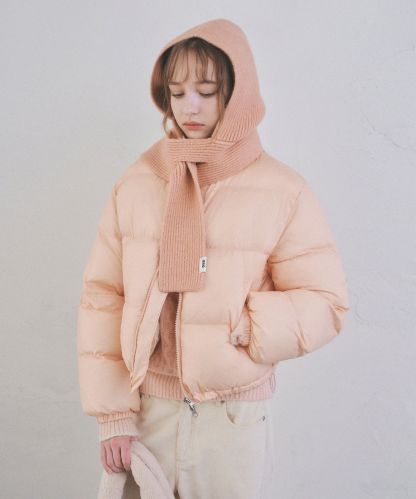 웜 에어리 크롭 푸퍼 패딩_4Color