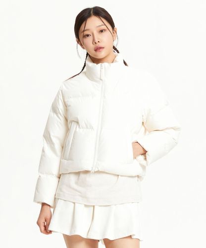 [무료반품] WOMEN 액티브 숏 구스다운 (6컬러)