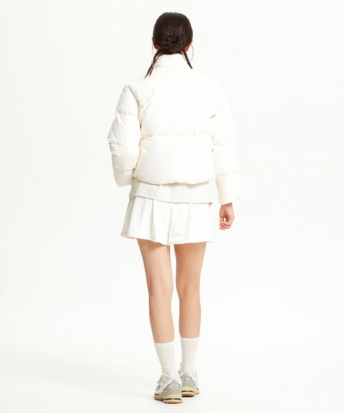 [무료반품] WOMEN 액티브 숏 구스다운 (6컬러)