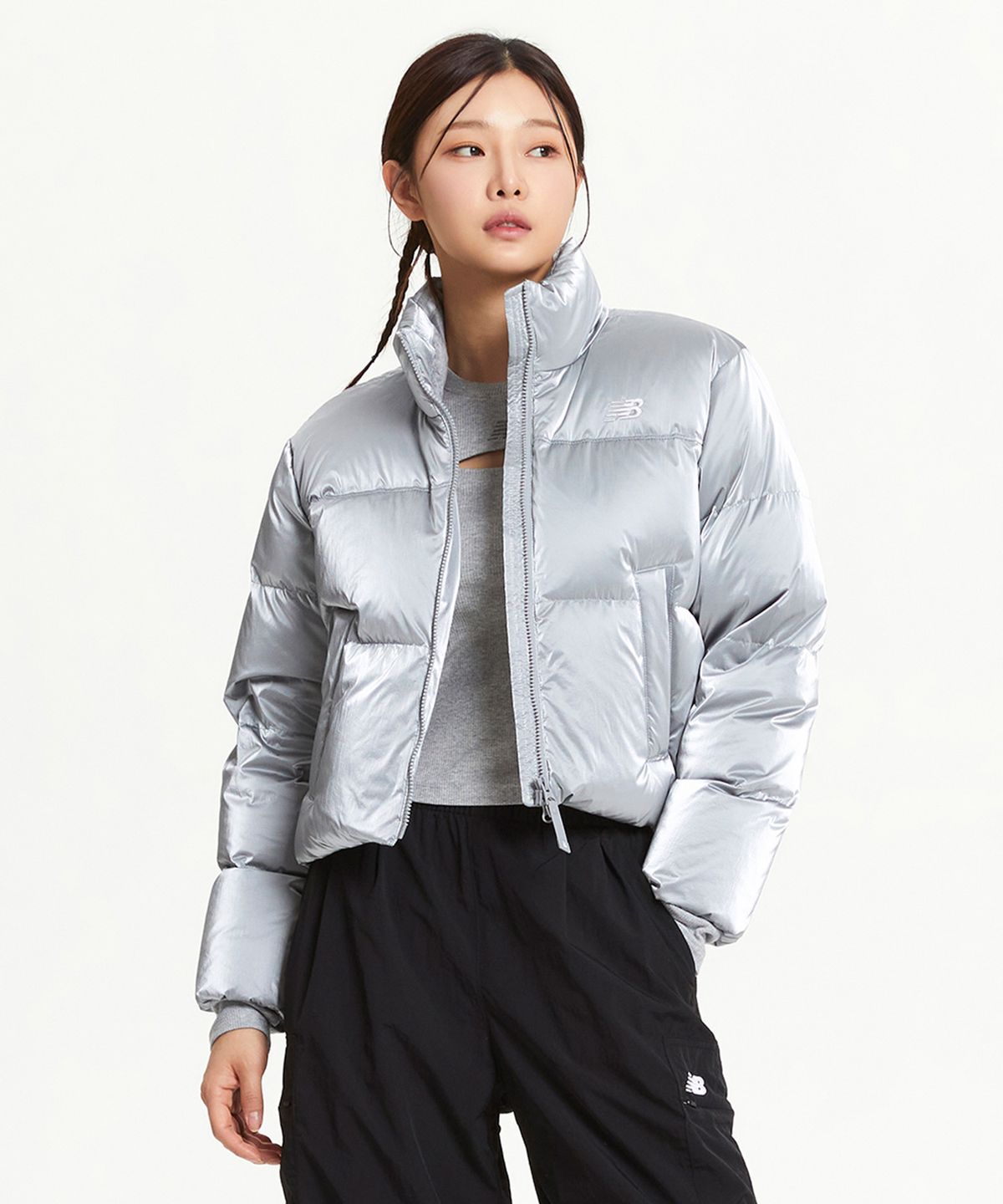 [무료반품] WOMEN 액티브 숏 구스다운 (6컬러)