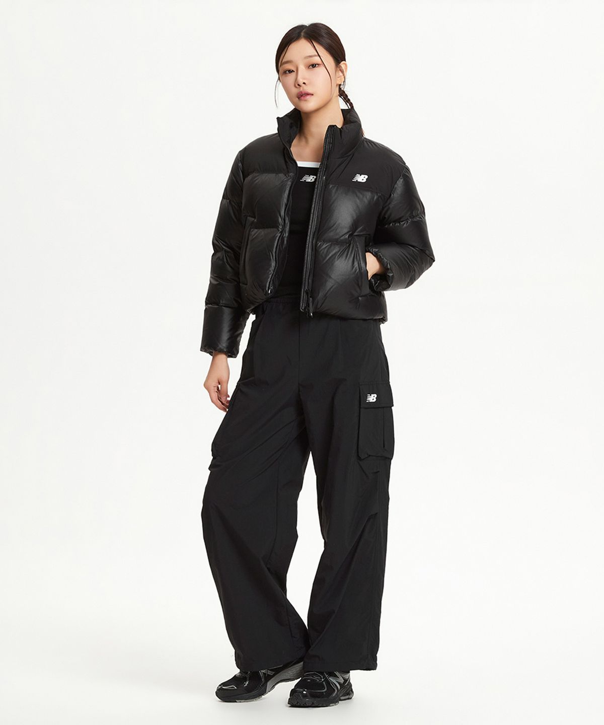 [무료반품] WOMEN 액티브 숏 구스다운 (6컬러)