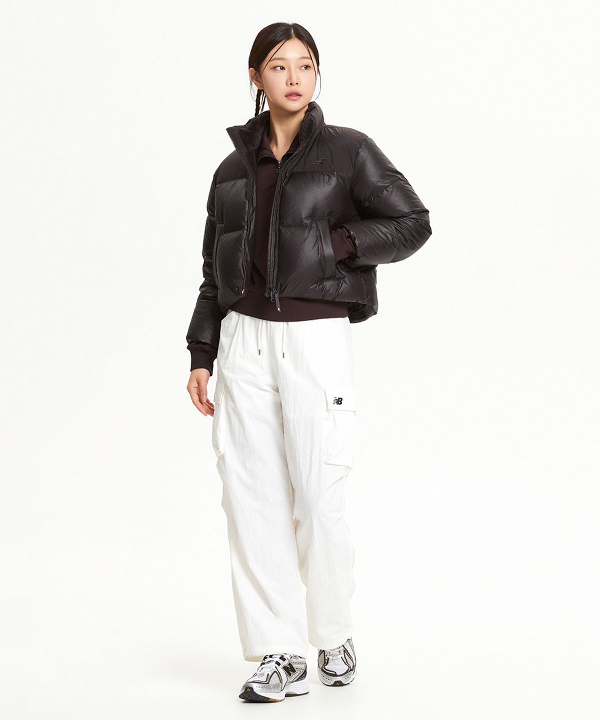 [무료반품] WOMEN 액티브 숏 구스다운 (6컬러)