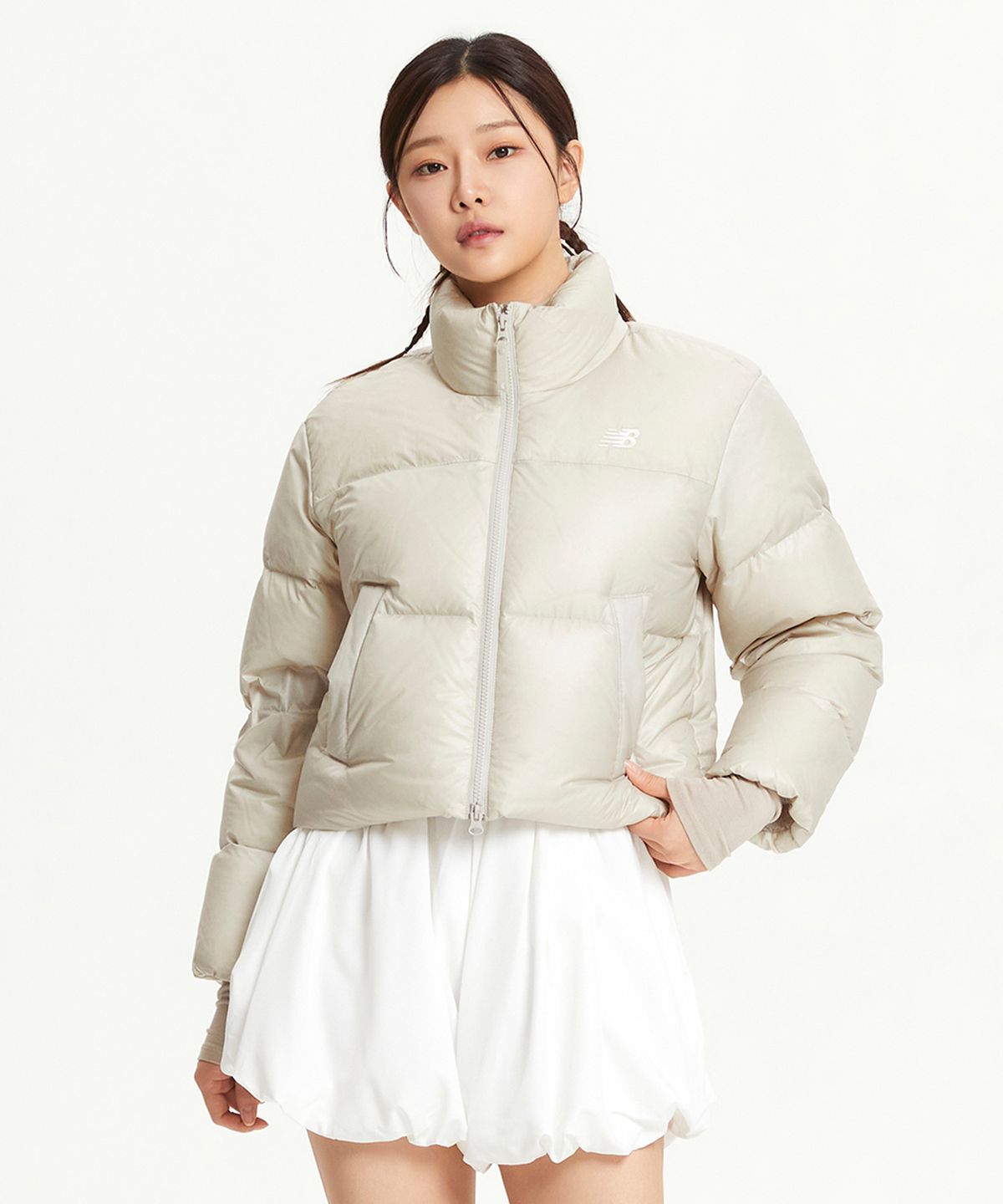 [무료반품] WOMEN 액티브 숏 구스다운 (6컬러)