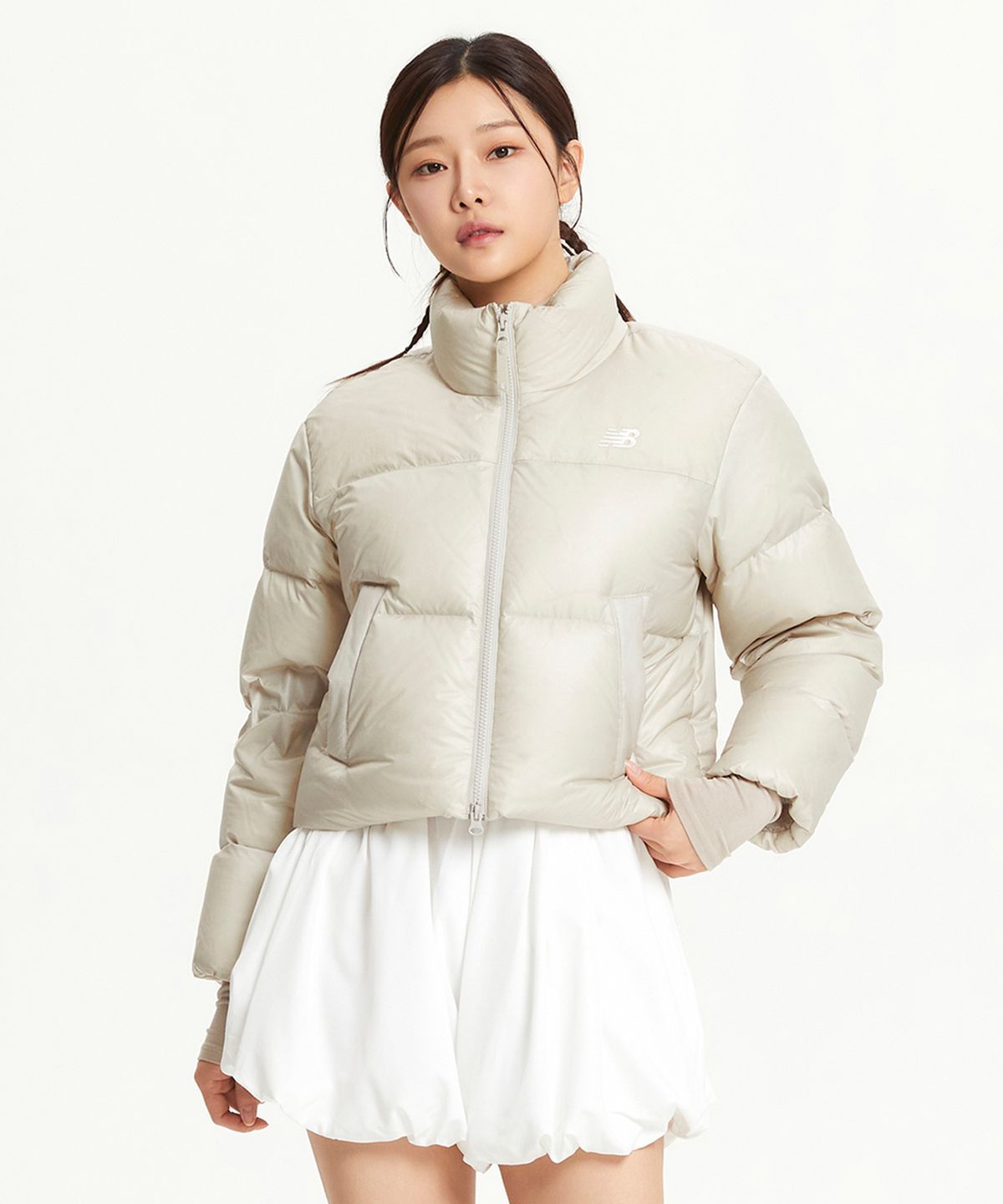 [무료반품] WOMEN 액티브 숏 구스다운 (6컬러)