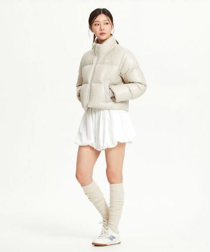 [무료반품] WOMEN 액티브 숏 구스다운 (6컬러)