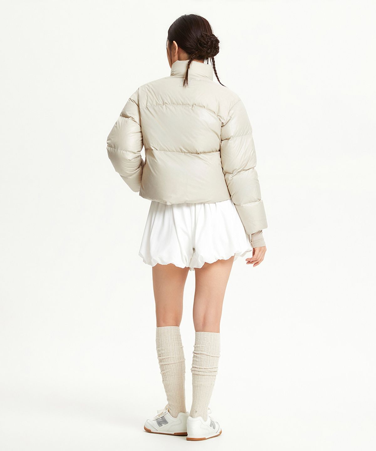 [무료반품] WOMEN 액티브 숏 구스다운 (6컬러)