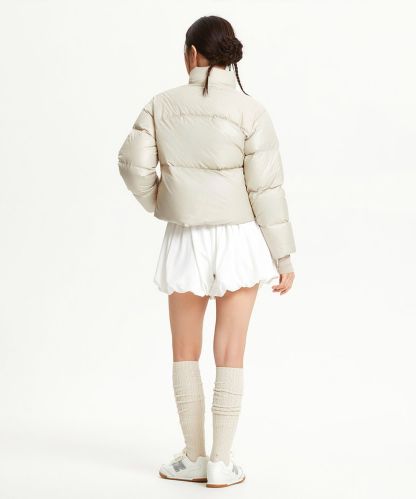 [무료반품] WOMEN 액티브 숏 구스다운 (6컬러)